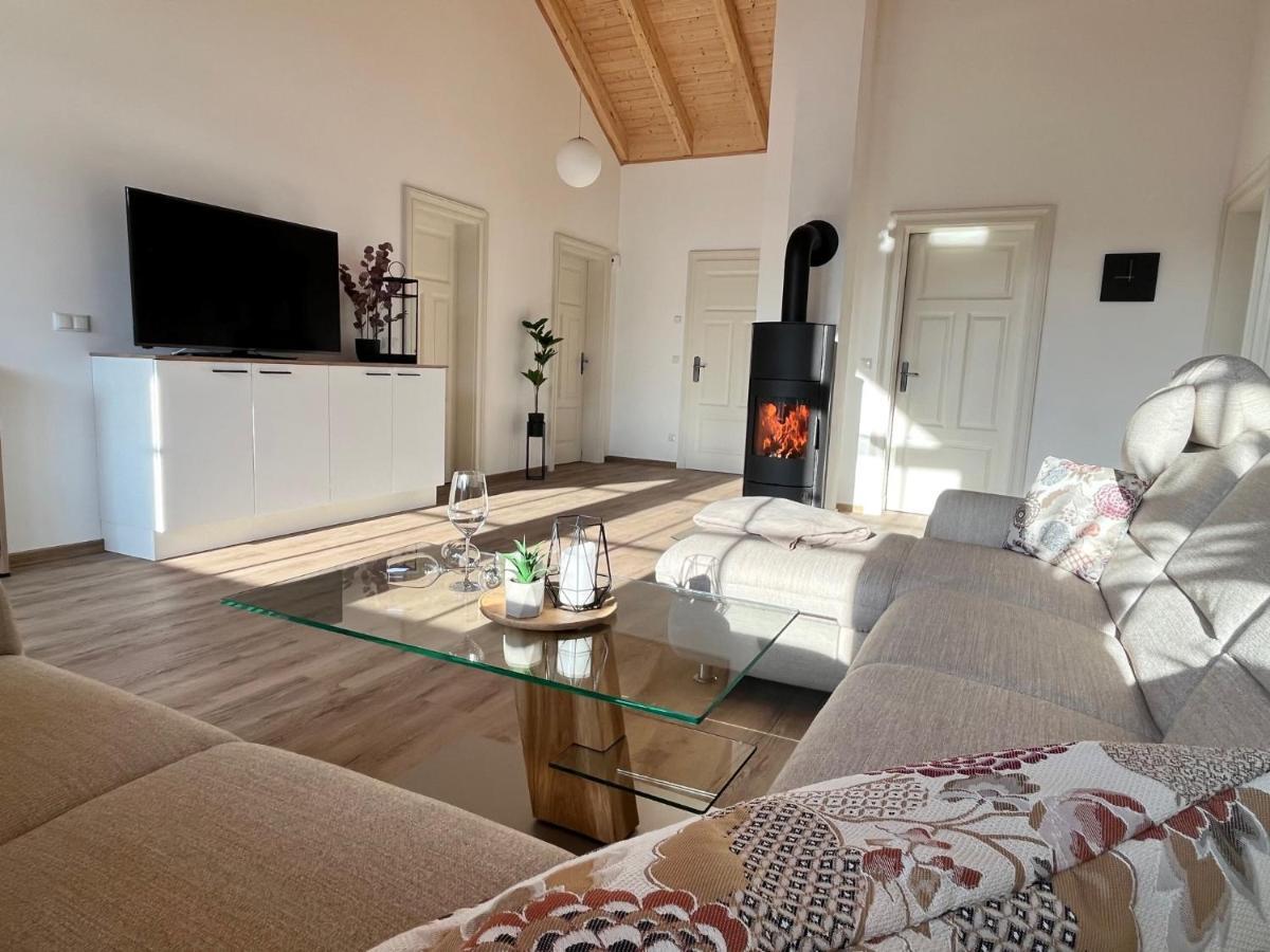 Ferienwohnung Blick Thyratal Obergeschoss Stolberg i. Harz Exterior foto