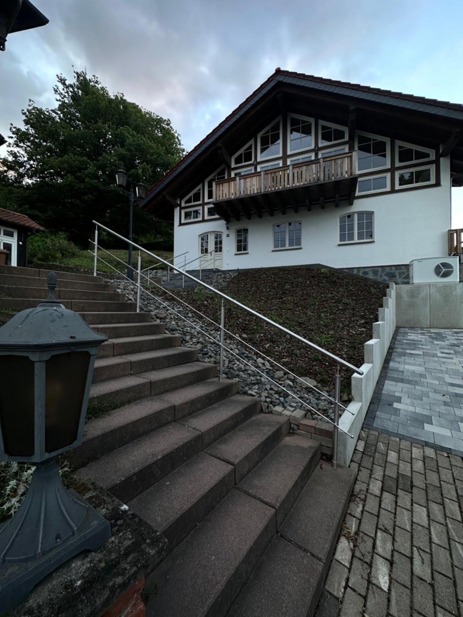 Ferienwohnung Blick Thyratal Obergeschoss Stolberg i. Harz Exterior foto